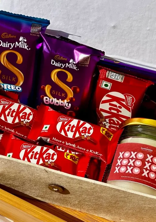 Chocolate and Candle Gift Set – Send Gifts, Chocolates & Candles to Nepal