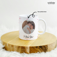 valentines day personalized photo mug