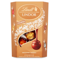 Lindt Lindor Assorted Swiss Chocolate 200g (4 Flavors)